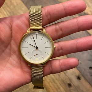 Skagen gold watch